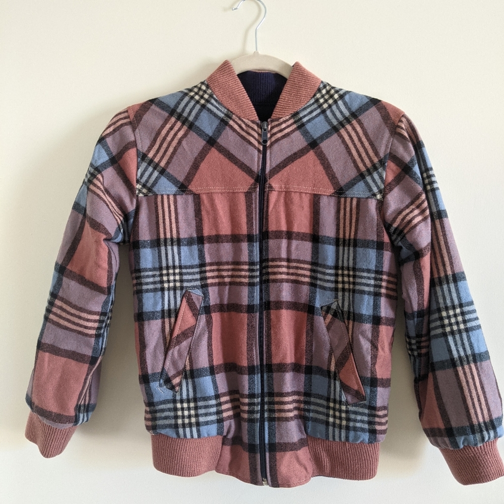 Vintage Reversible Bomber Jacket